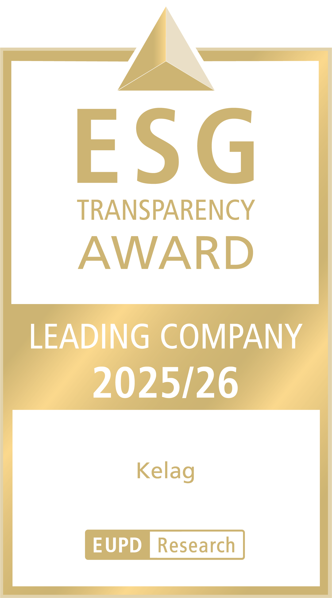 ESG Gütesiegel als Leading Company